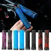 Bicycle Handlebar Grips TPR Anti-Skid MTB Road Bike Handle End Grips Shockproof Aluminum Lock Ring MTB Cuffs Mountain Bike Part