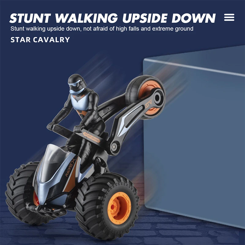 RC Motorcycle 2.4G Remote Control Stunt Car 360° Rotating Electric Toy Car Beach Buggy Boy Toy Gift 6 RC Motorcycle 2.4G Remote Control Stunt Car 360° Rotating Electric Toy Car Beach Buggy Boy Toy Gift 6