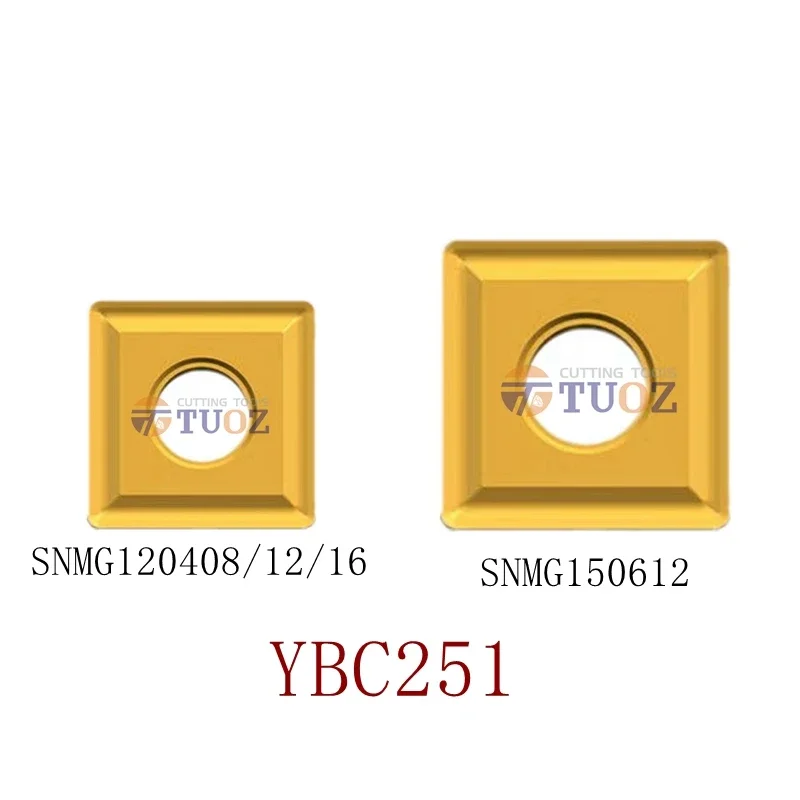 100% Оригинальный SNMG150612 YBC251 внешние токарные инструменты карбидная вставка SNMG 120408 120412 120416 150612 токарный станок с ЧПУ