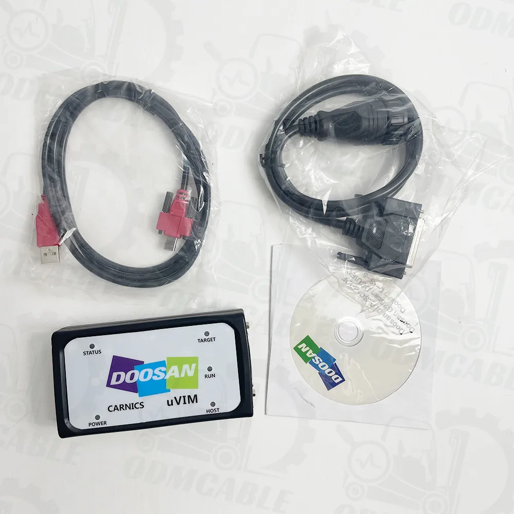 For Doosan uvim + Getac V110 laptop Excavator Forklift Engine Fault Detector DDT SCR DPF DCU ECU Scanner Fault Diagnostic Tool