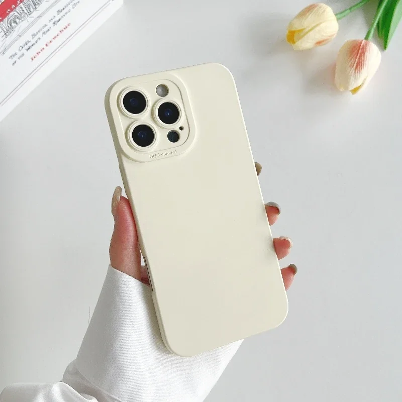 Silicone Shockproof Luxury Bumper Soft Phone Case with All-Inclusive Cover