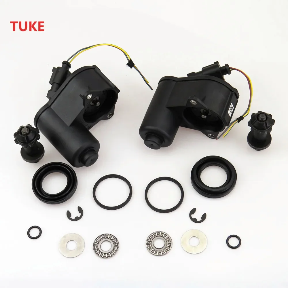 

RWSYPL 2 Set Parking Electronic Hand Brake Motor + Connect Screw Plug Cable Harness For Passat B6 B7 Tiguan 32332267 1J0973722A