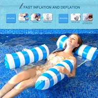Pool Floats for Swimming Pool Chair Float Water Hammock Inflatable Pool Float Pool Hammock Float for Adult Pool Lounge FloatChai 2