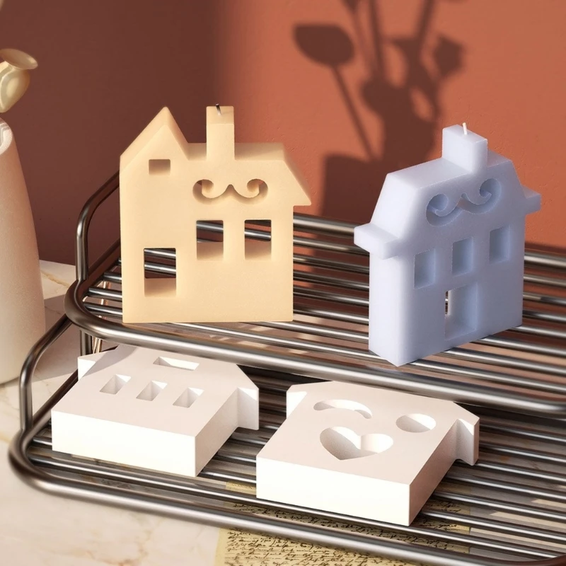 

Silicone Mould for Crafting House Making Supplies Exploy Resin Moulds for Candle DIY Enthusiasts