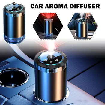 Car Fragrance Humidifier 5 Modes Scent Air Car Odor Eliminator Long Lasting Universal Car Diffuser With Digital Display 1