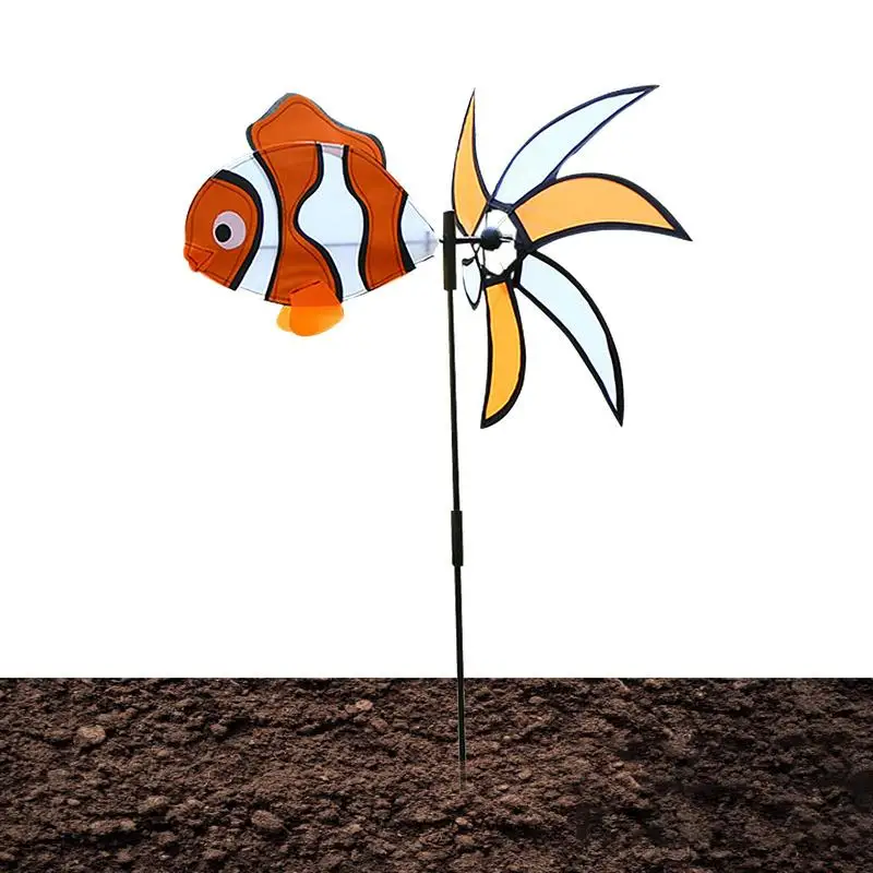 

Colorful Windmill Toys Pinwheel Windmill Home Garden Yard Decor Outdoor Gifts Children's Toy Scare Birds Away Wind Spinner