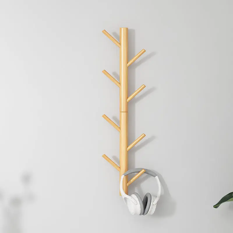 Wooden Wall Hanging Coat Rack Entry Porch Living Room Bedroom
