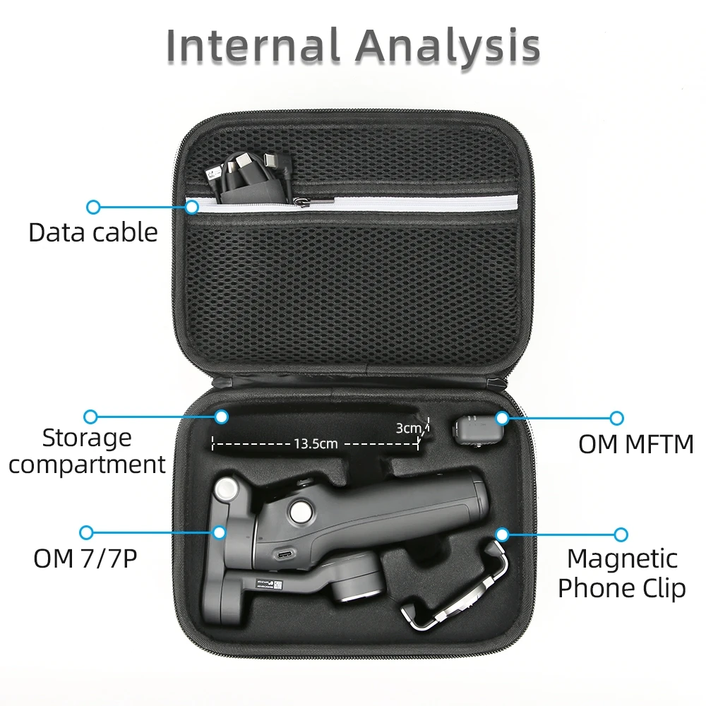 Custodia Rigida Per DJI Osmo Mobile 7/7P - Protettiva E Multifunzionale