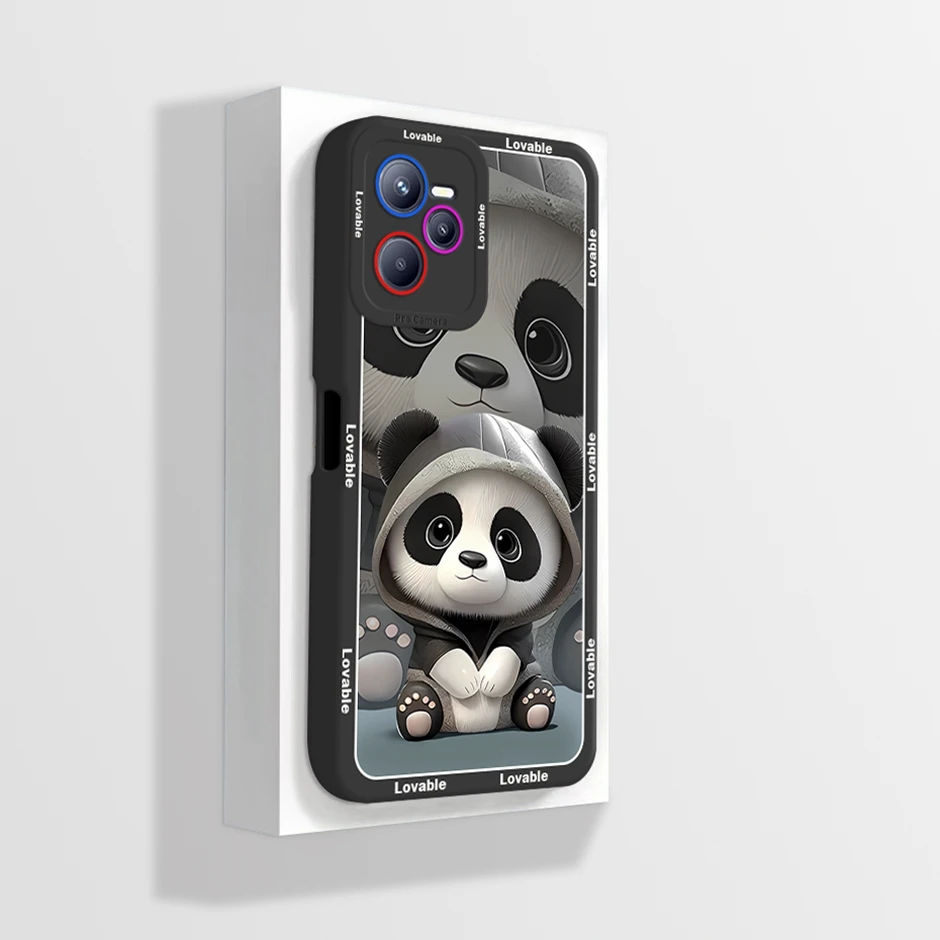 Cute Cartoon Silicone Soft Back Cover Case