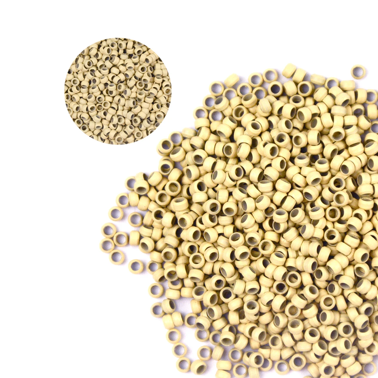 500pcs 2.5mm Nano Hair Rings Beads for Hair Extensions Micro Extensions Rings/Links/Beads Extension Tools ring beads ring beads hair extensions tools hair extensions tools nano rings