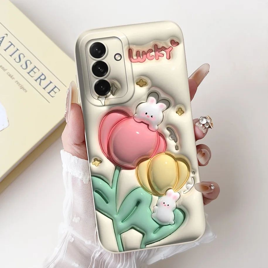 Floral Shockproof Soft Bumper Phone Case - Flower Design Cover