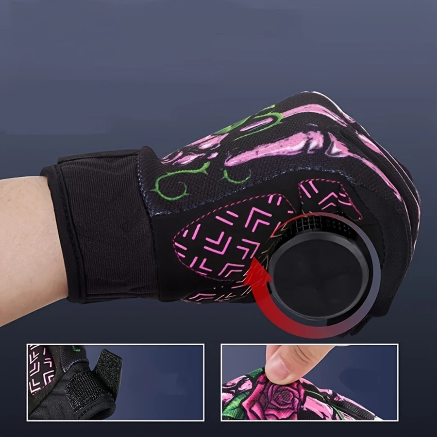 Full Finger Cycling Gloves Touch Screen Motorcycle Gloves Ghost Claw Joker Skull Gloves For Mountain Bike and Riding 5