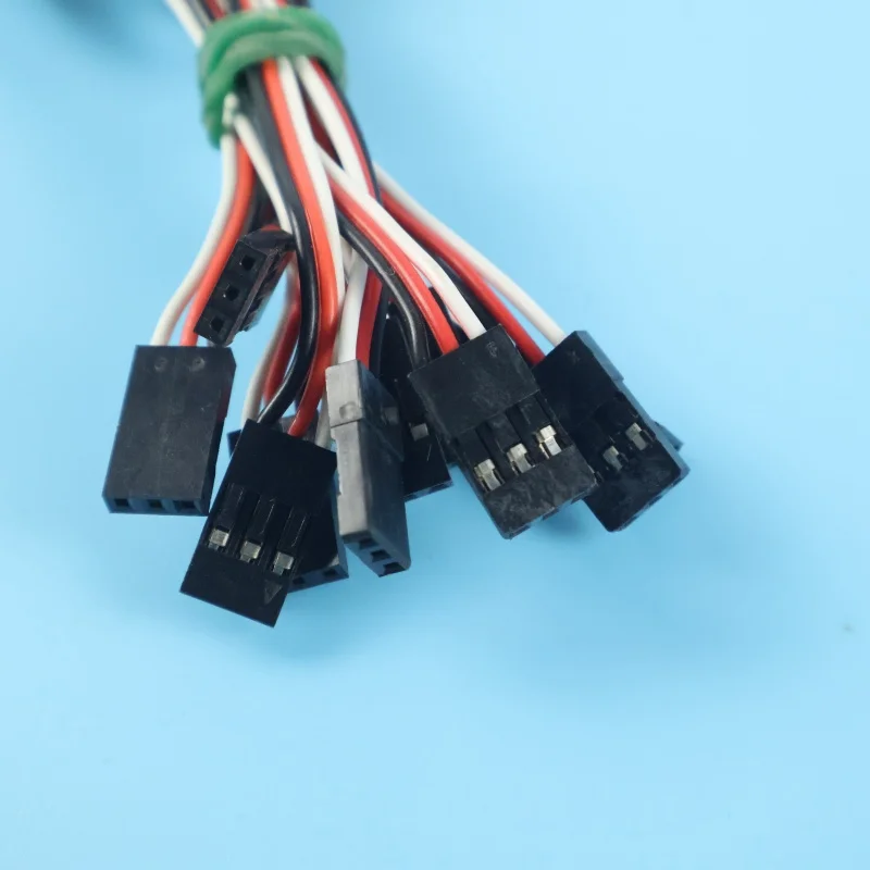 Câble extension servo 200mm 1 à 2/3/4 pour RC voiture bateau avion