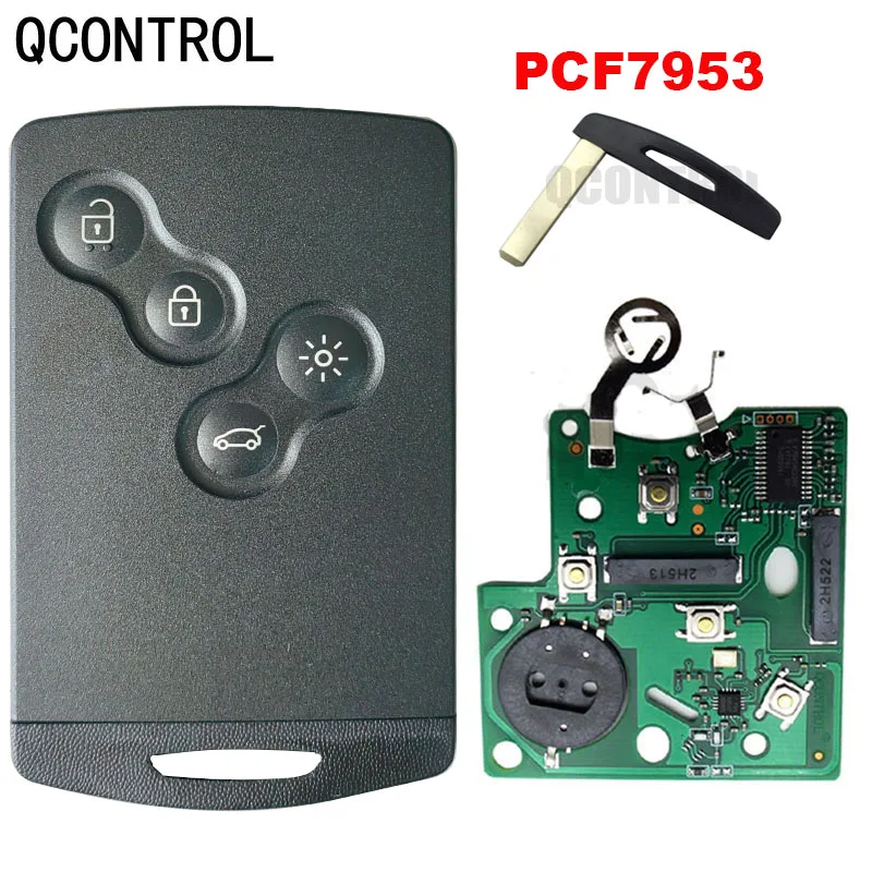 Car Remote Key QCONTROL Keyless Go Remote Key for Renault