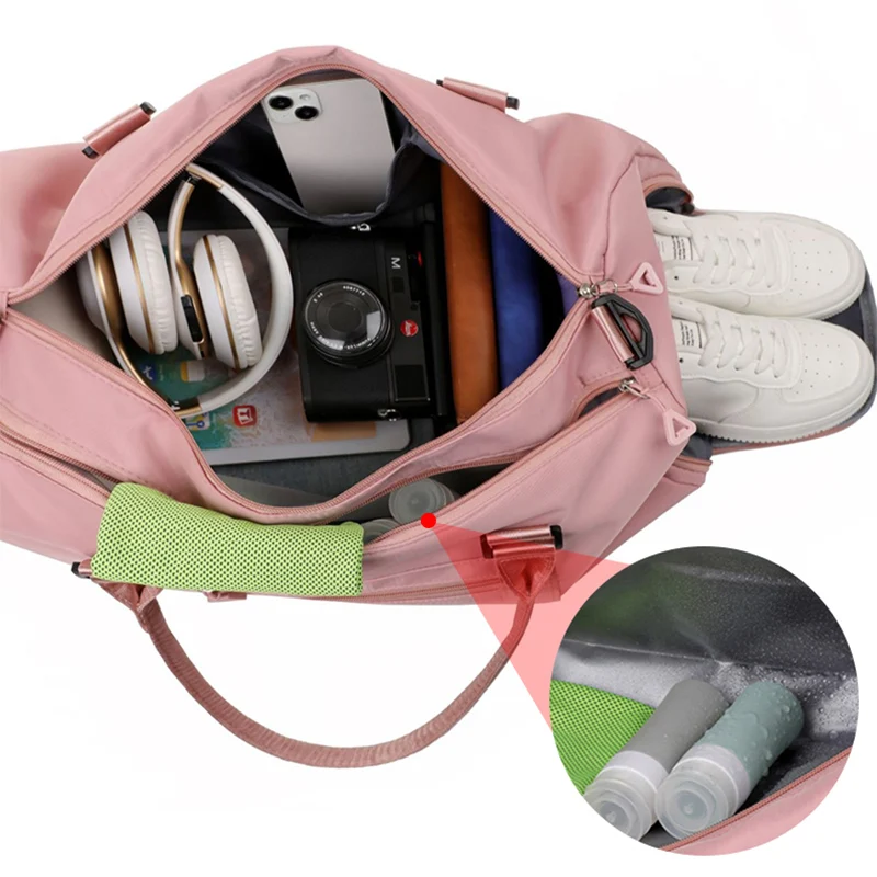Large Fitness Bag Sport Duffel Handbag For Men Women Dry Wet Single Shoulder Crossbody Swimming Yoga Travel Outdoor Luggage Bag 4