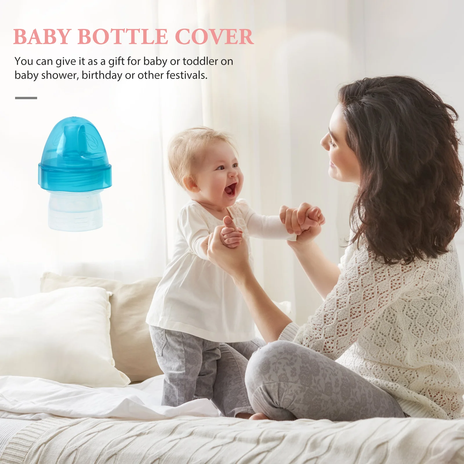 Spout Adapter for Water Bottle Conversion Cover Child Juice Bottles 4 Pcs bottle accessories