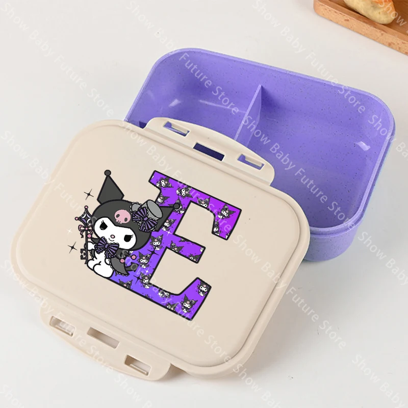 Large Insulated Cartoon Bento Lunch Box for Kids - Cute & Portable