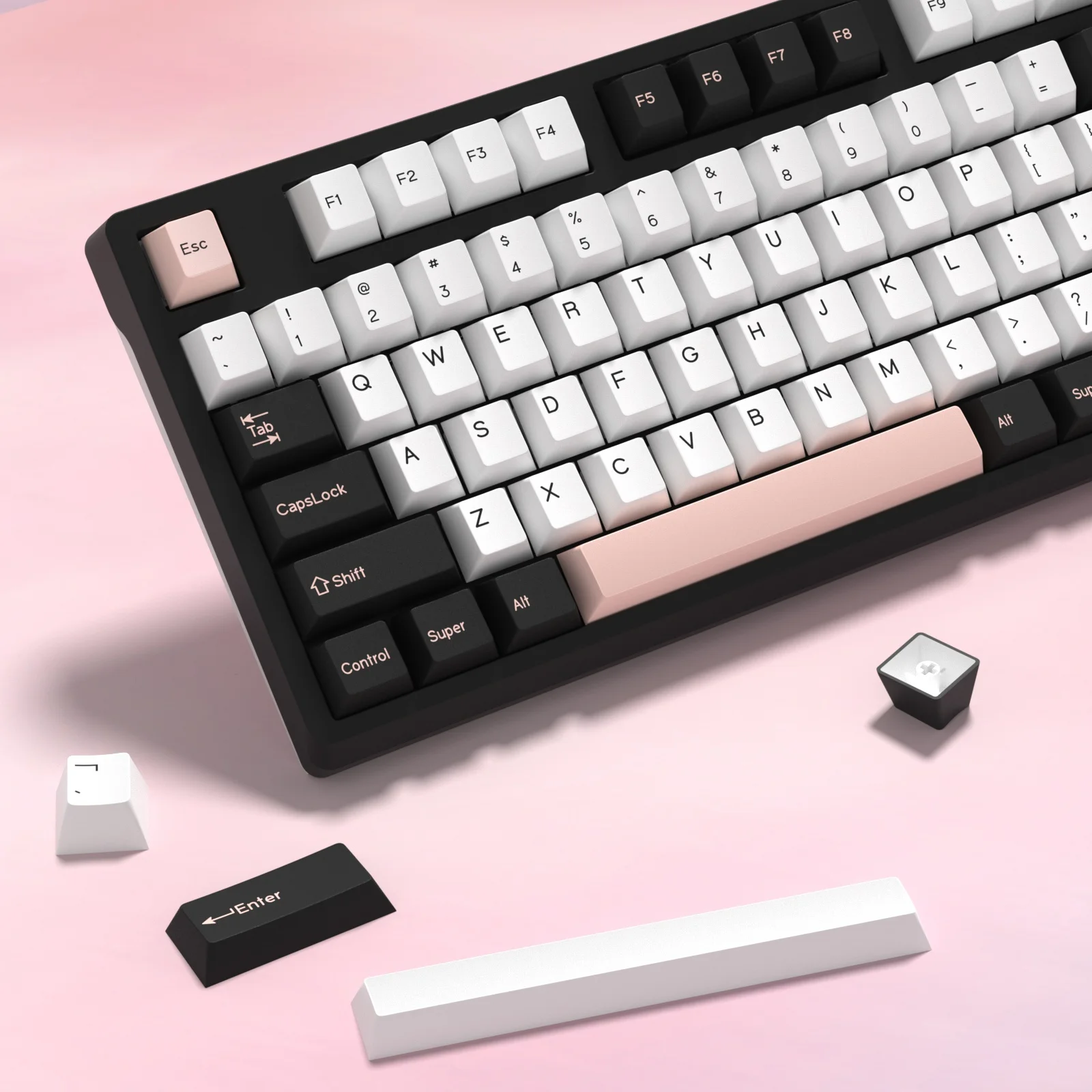 KBDiy GMK игровые колпачки для механической клавиатуры, колпачки для механической клавиатуры, колпачки для клавиш в стиле ретро