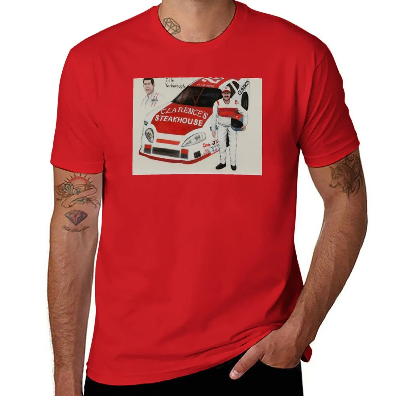 

New Clarence's Steakhouse T-Shirt aesthetic clothes customized t shirts mens champion t shirts