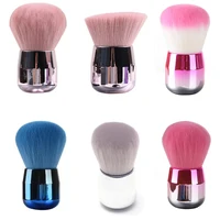 1PCS Professionals Nails Art Mushroom Brush Round Paint Gel Dust Cleaning Make Up Brush Manicure Accessories equipment Tools 1
