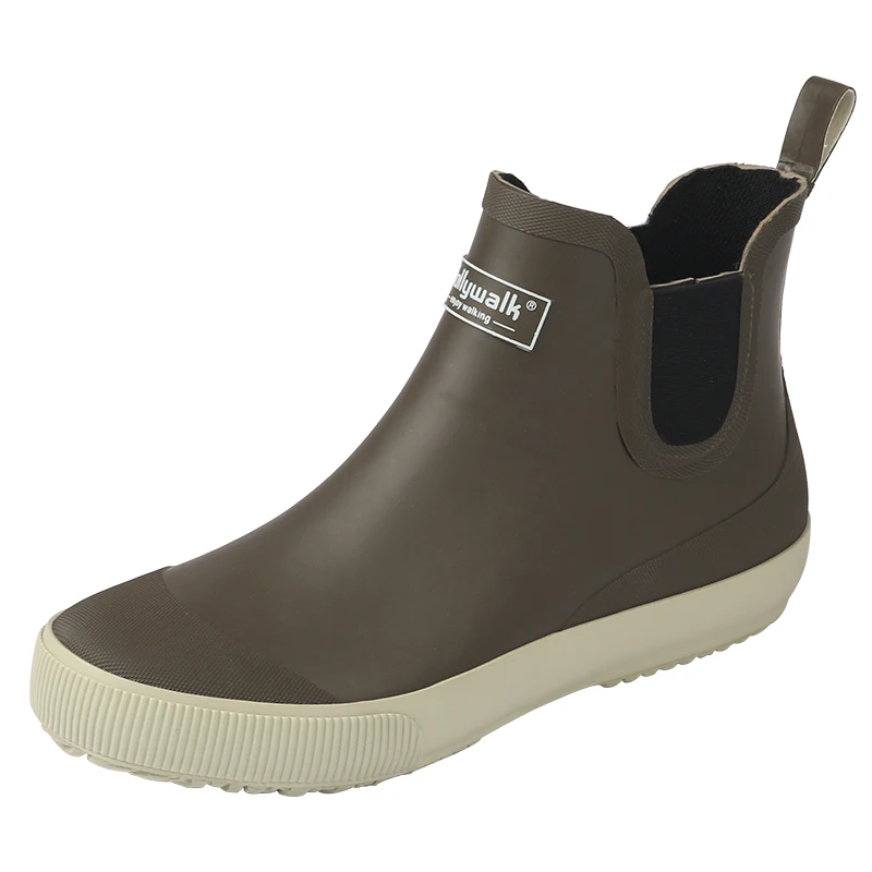 Sale Men Rubber Rain Boots Gumboots Bot Winter Fishing, 58 OFF