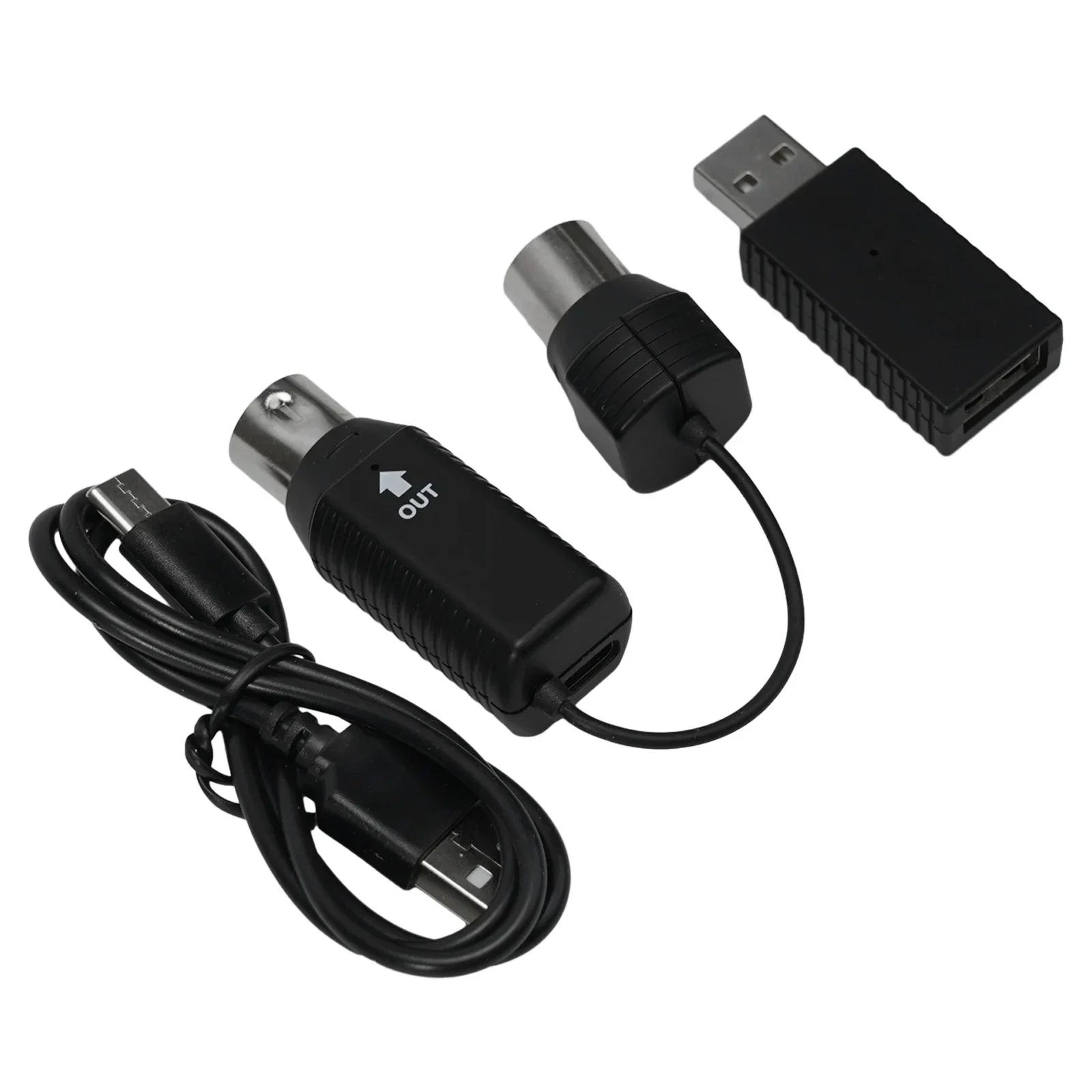 MIDI Adapter System Wireless 5pin USB Interface Adapter Connector Piano Keyboard Transmitter Setup For Condenser Dynamic Mic