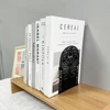 Hell's Gate Book Ends Metal Heavy Duty Bookends for Book Lovers to Organise Books Non-Slip Book Shelves Office Book Ends for Men 6