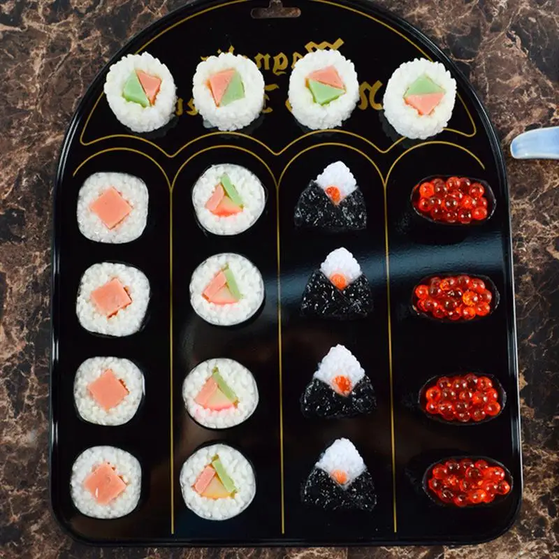 Artificial Sushi Food Model 6Pcs Japanese Fake Food