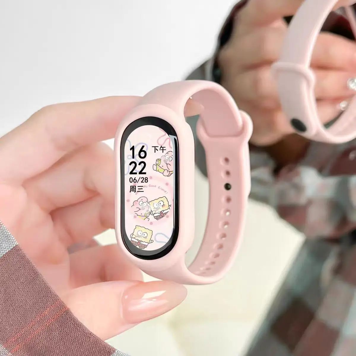 2 stücke Silikon Strap Für Xiaomi Mi Band 10 9 8 Sport Smart Uhr Handgelenk Armband Original Band 9 Band10 nfc Armband Zubehör – Detail 13