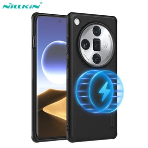 Magsafe Case For OPPO Find X7 Ultra Nillkin Super Frosted Shield Pro Magnetic Case Shockproof Cover For OPPO Find X7 Ultra Case