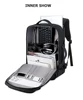 40L Expandable Backpacks USB Charging Port 17 inch Laptop Bag Waterproof Business National Flag Travel Bag 2