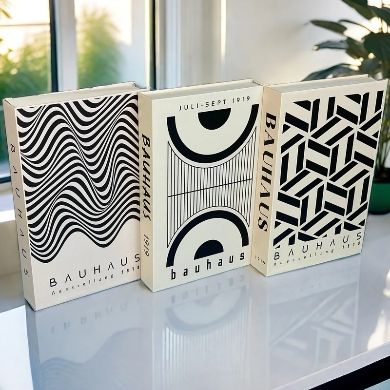 Set Di 6 Libri Decorativi Finti Per Tavolini E Scaffali - Design Moderno Per La Casa