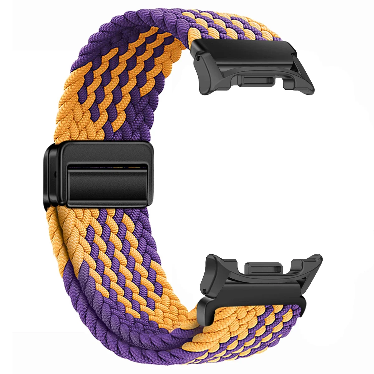 Colorful Magnetic Nylon Braided Sport Strap Bracelet