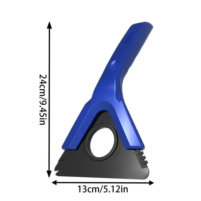 Car Ice Scraper Car Windscreen Cleaner Scraper Multi-function Scraping Tool Non-scratch Snow Remover For Most Vehicles