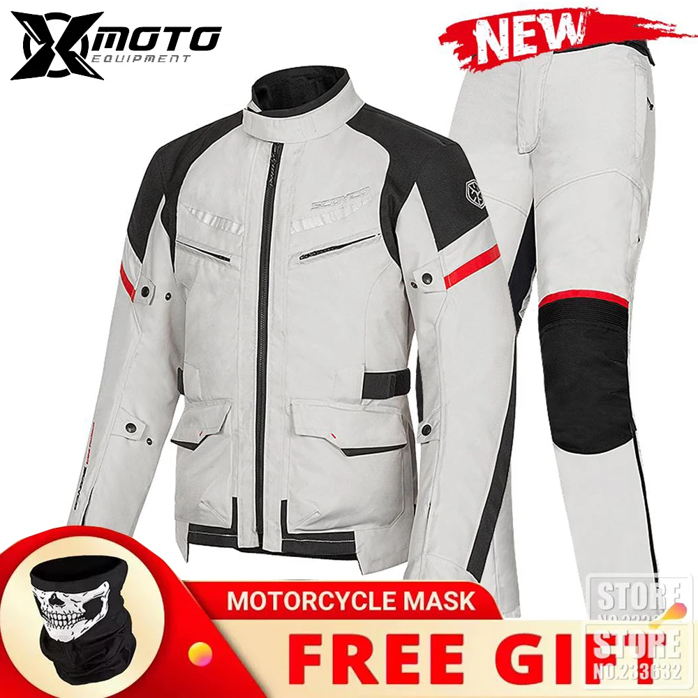 

SCOYCO Motorcycle Jacket Motocross Jacket Ptans Moto Jacket Waterproof With Removeable Linner NEW For 4 Season Men Women Jaqueta