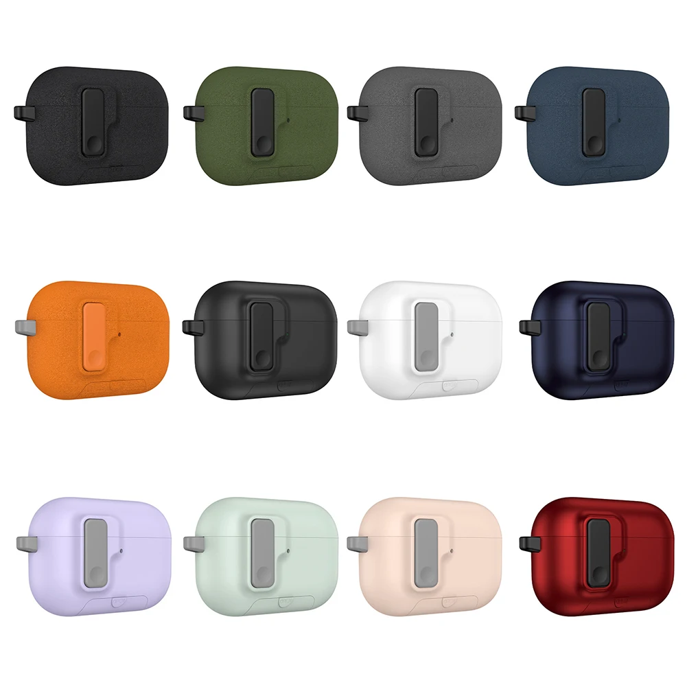 Premium Magnetic Lid Lock Earphone Protector with Luxury Hybrid Case