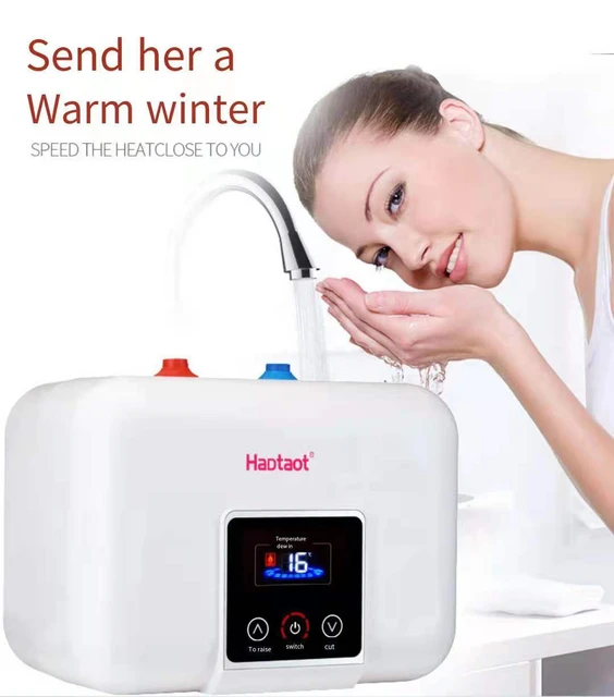 2KW instant shower mini electric tankless water heater for kitchen wash  basin use - AliExpress
