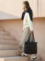 BAGSMART-Sac fourre-tout grande capacité pour femme, sac à main polyvalent, sac à provisions, sac de travail pour commpiedmont, classe étudiante 2