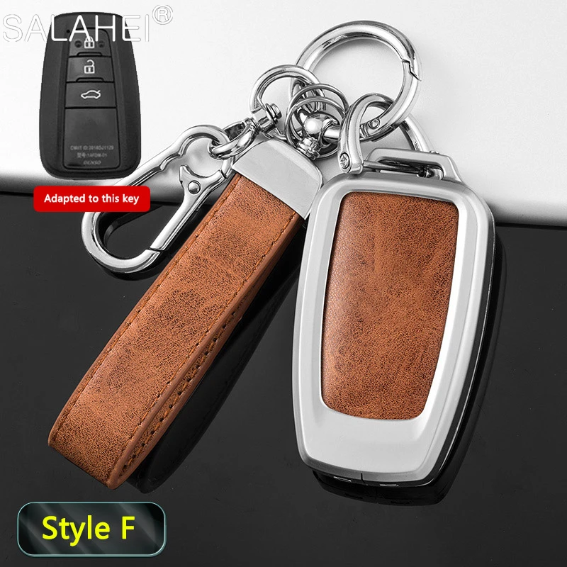 Custodia Per Chiave A Distanza Per Auto Shell Per Toyota Land Cruiser 200 300 Prado Crown Tlk 200 Yaris Cross Hilux Innova Fortuner Camry 55