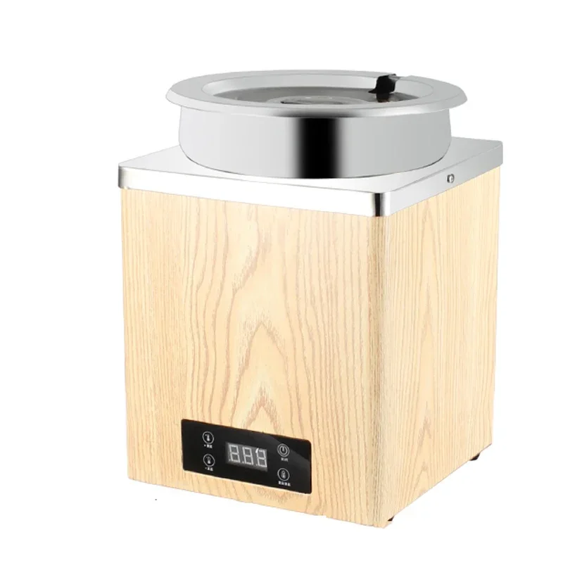 우유 워머 진주 냄비, 7L 진주 타피오카 밀가루 단열 냄비, 220V, 600W 전자 수프 냄비