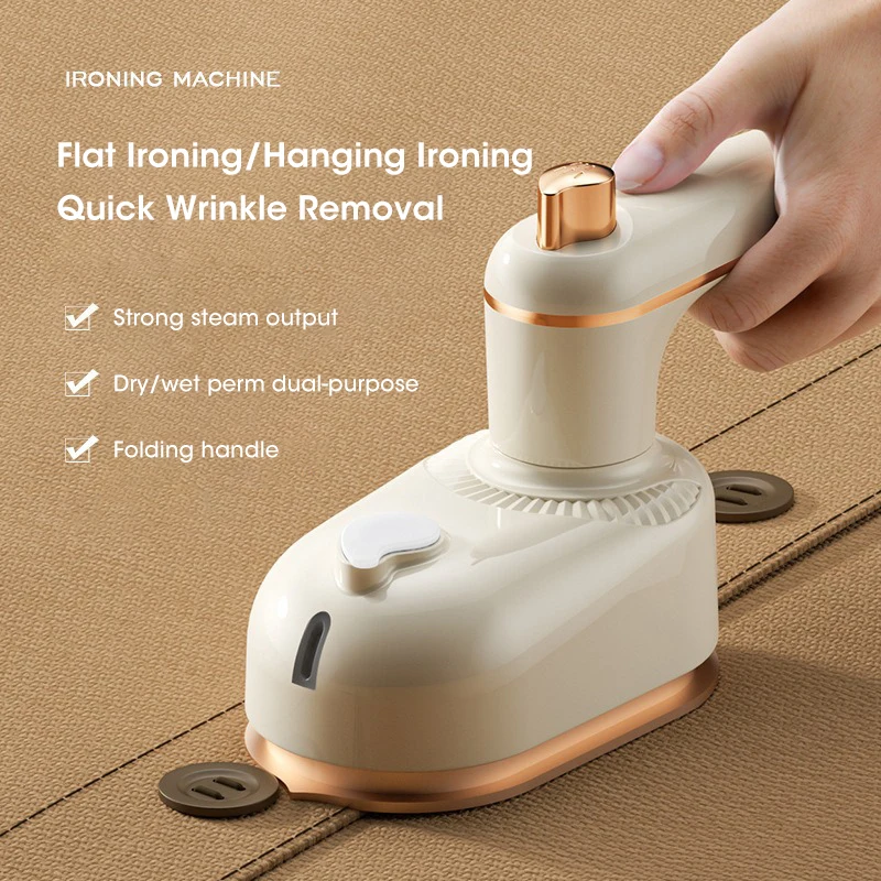 

Handheld Iron Machines Portable Mini Heat Press Machine T-Shirt Printing Steam Heating Transfer Press Support Dry Wet Ironing