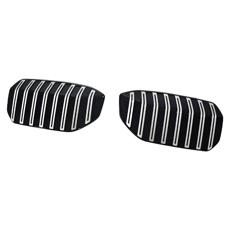 I3 G28BEV xDrive 35L 2025 Car Front Kidney Bumper Grilles Black/Sliver Racing Sp