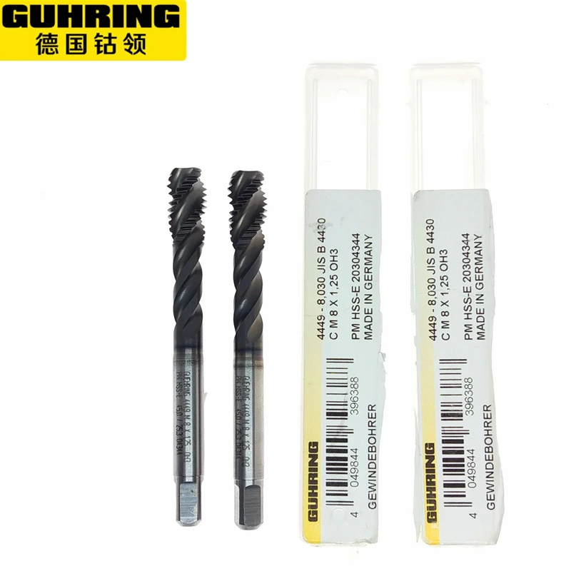 Guhring Hssepm Apex Tap Spiral Tap M3 M4 M5 M6 M8 M10 M12 M14 M16 4449