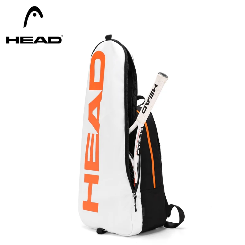 HEAD Professional Tennis Rackets Backpack Expansible Tennis Bag Waterproof Badminton Cover Storage Shoulder Sport Gym Train Bags