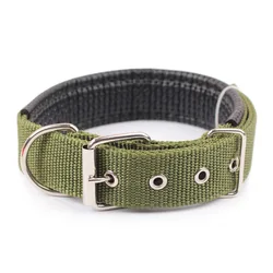 Durable Nylon Dog Collar - XXL (ArmyGreen)