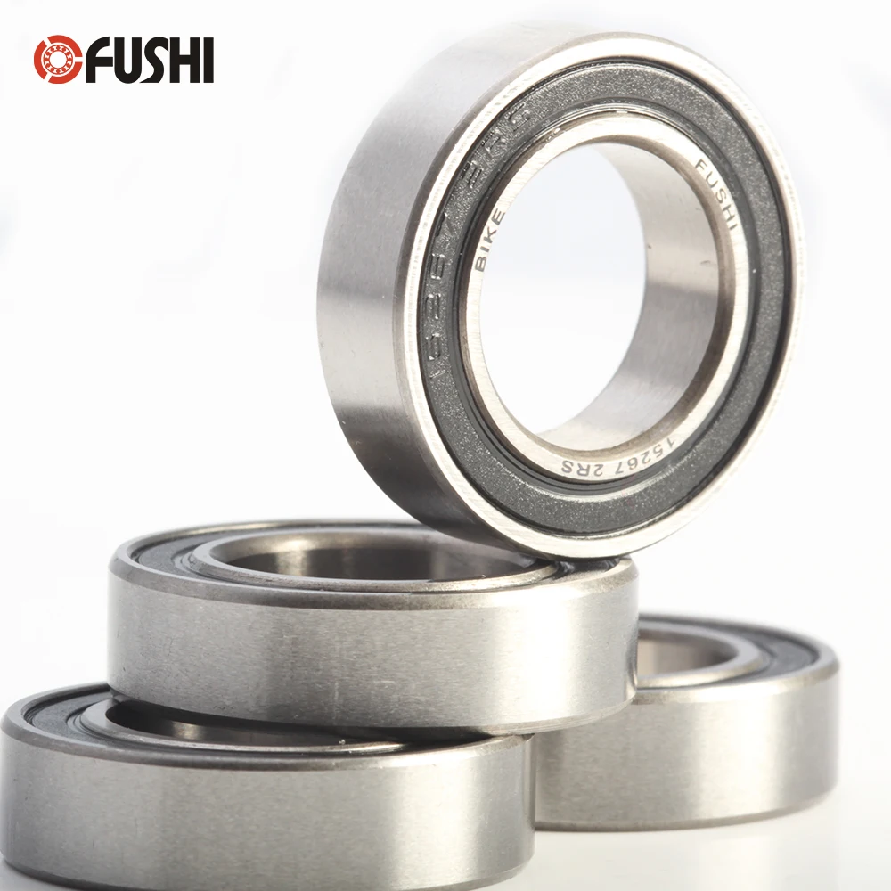 15267-2RS Ball Bearing 15*26*7 mm Chrome Steel Rubber Sealed, 15267RS Bicycle Bearings Smoothly for American Classic Rear Hub