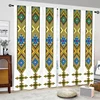 2024 Luxury Eritrean/ Ethiopian Modern  Window Curtains Saba and Telet Design Punch/Hook Curtains for Living Room Drapes 2 Piece 1