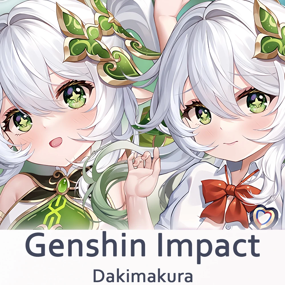 

Подушка для обнимания Genshin Impact нахида дакимакура, подушка для тела, подушка, наволочка, рождественские подарки