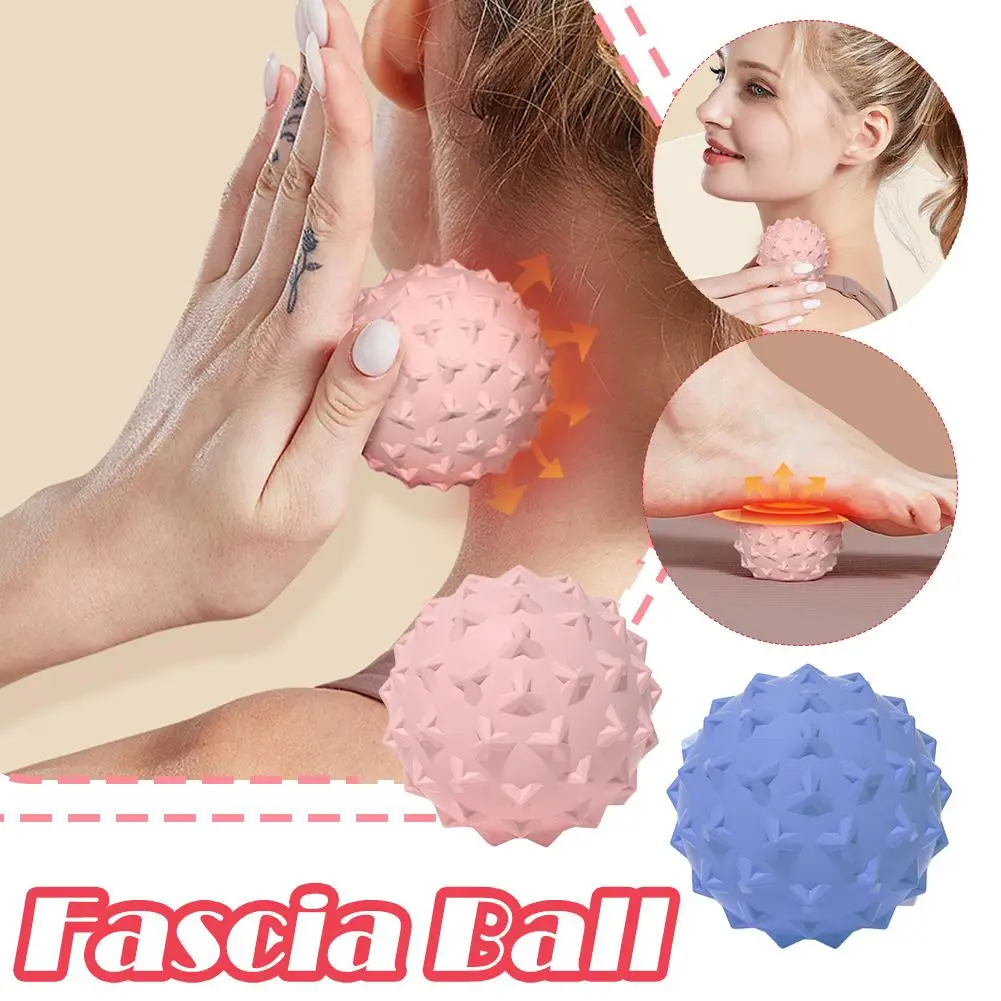 Massage Ball Yoga Fascia Ball Exercise Fitness Muscle Massage Plantar Leg Relaxation Neck Stick Meridian Shoulder Y8c2
