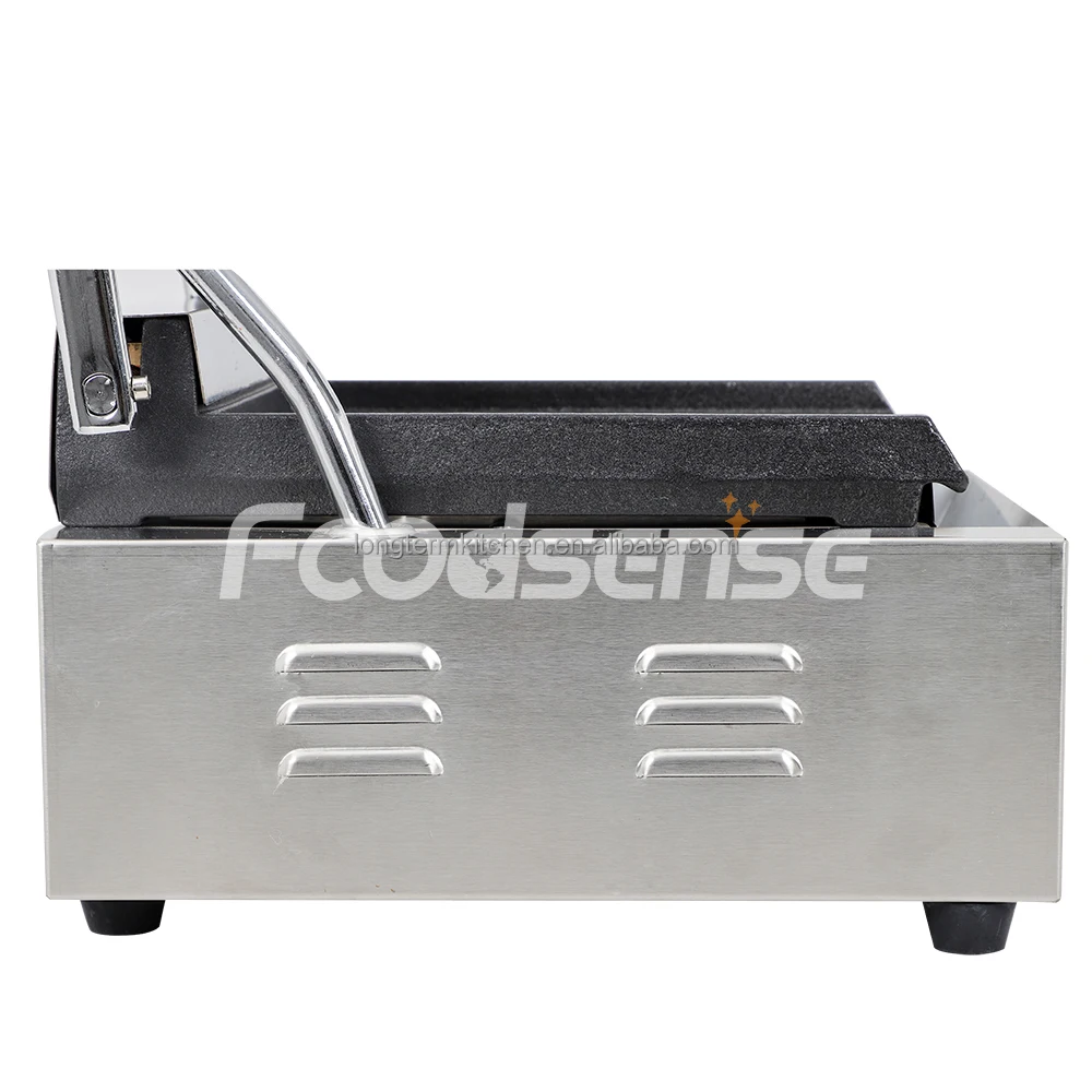 Industrial Barbecue Equipment Sandwich Press Panini Grill Electric Sandwich Maker for Restaurant